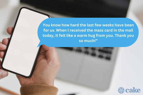 How to Say ‘Thank You for the Mass Card’